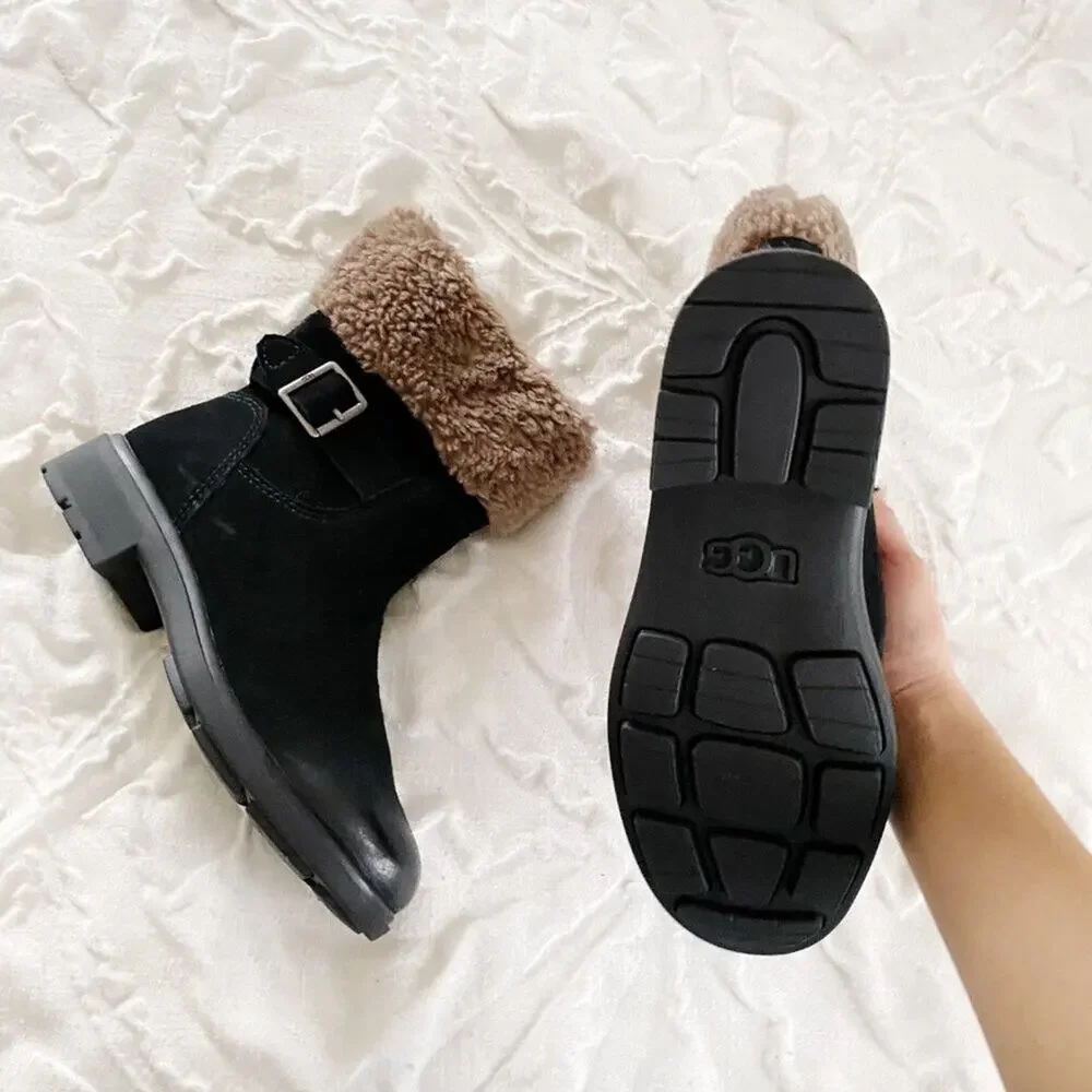 Ugg Harrison Cuff Boots Size 6 New
